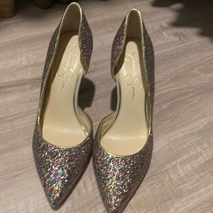 Jessica Simpson Sparkle Heels